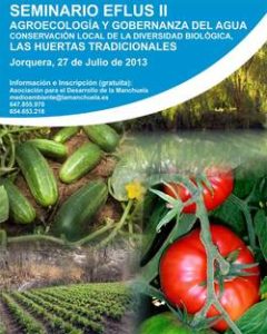 Lee más sobre el artículo Se celebra en jorquera el Seminario EFLUS II de agroecología y gobernanza del agua